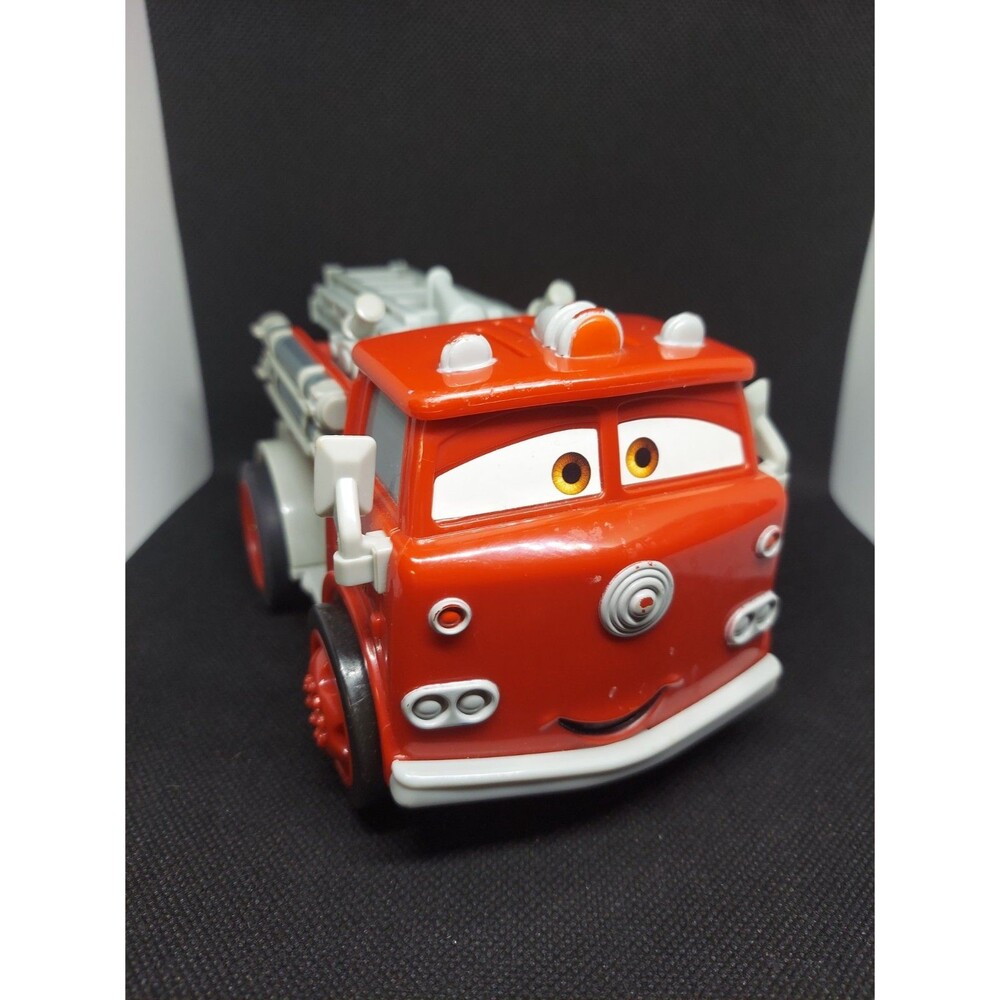 Disney Pixar Cars Shake N Go Red Firetruck Tested/Working Fisher Price 2007